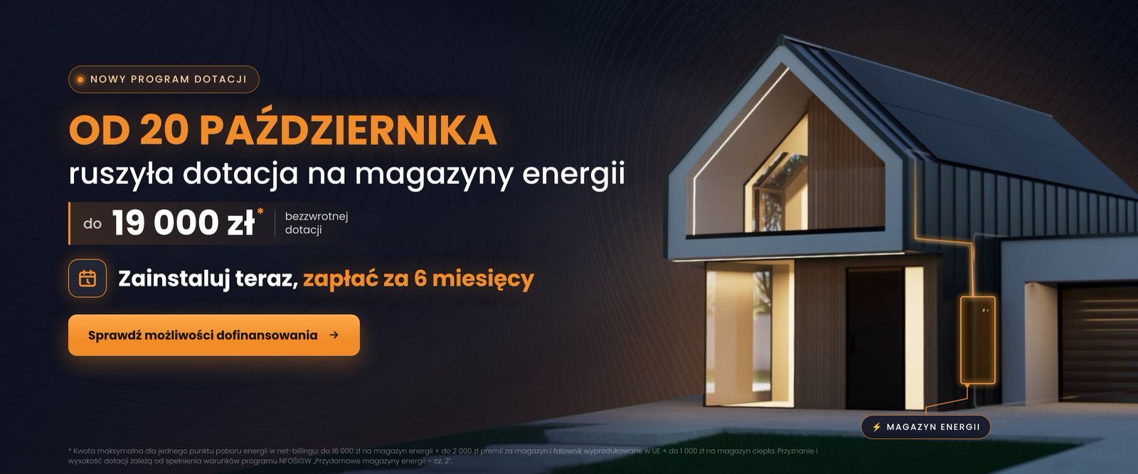 Dotacja na magazyny energii do 19 000 zł – sprawdź możliwości dofinansowania
