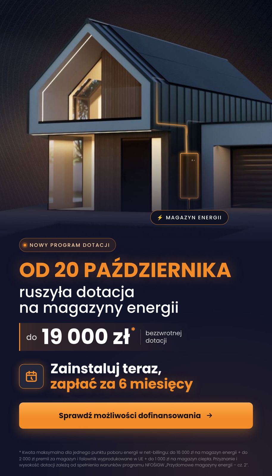 Dotacja na magazyny energii do 19 000 zł – sprawdź możliwości dofinansowania